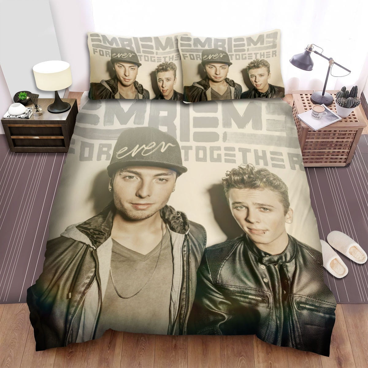 Emblem3 Deluxe Edition Bedding Sets, Flatsheet Gift For Wife, Husband, Besties