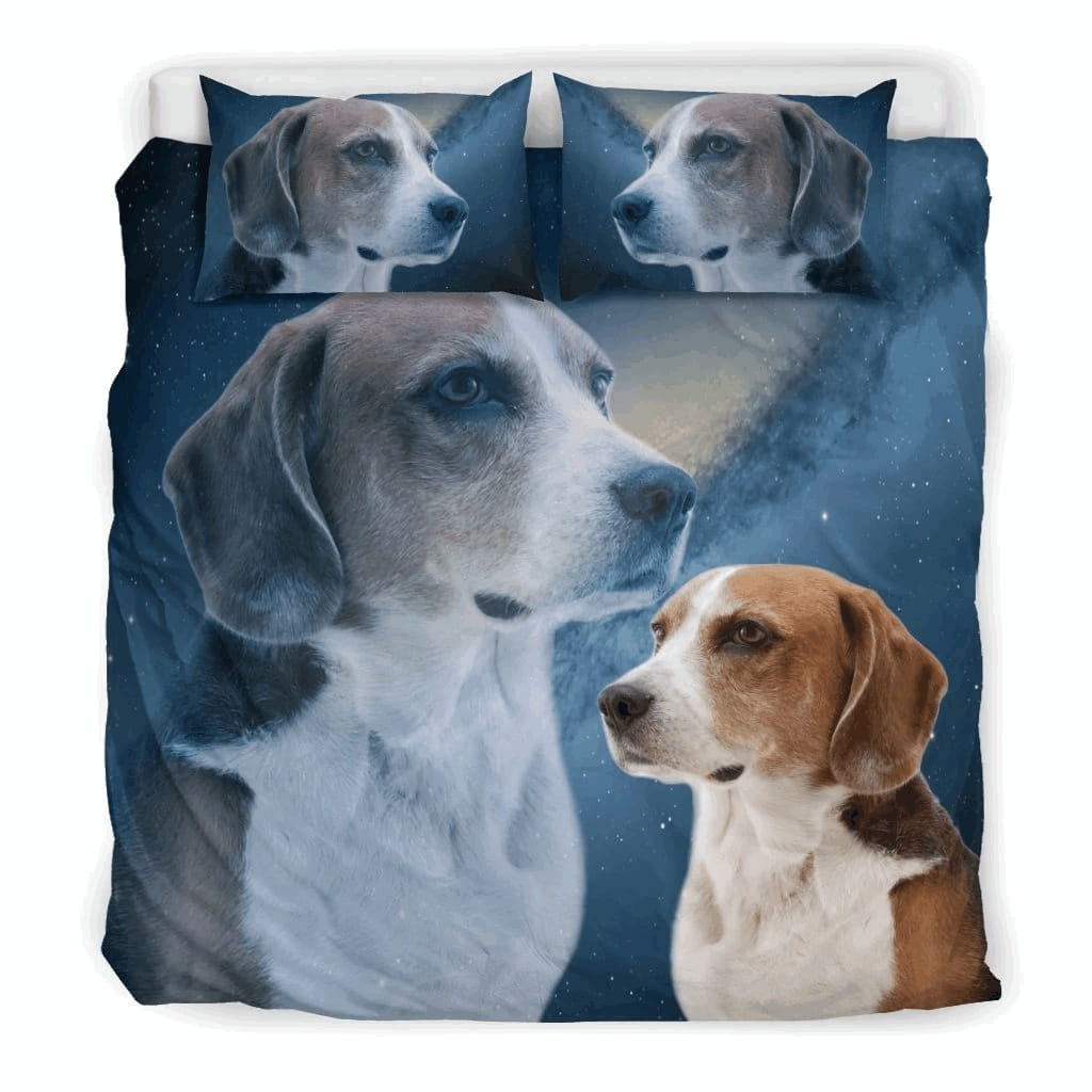 English Foxhound Bedding Set, Gift For Christmas, Birthday, Thanksgiving