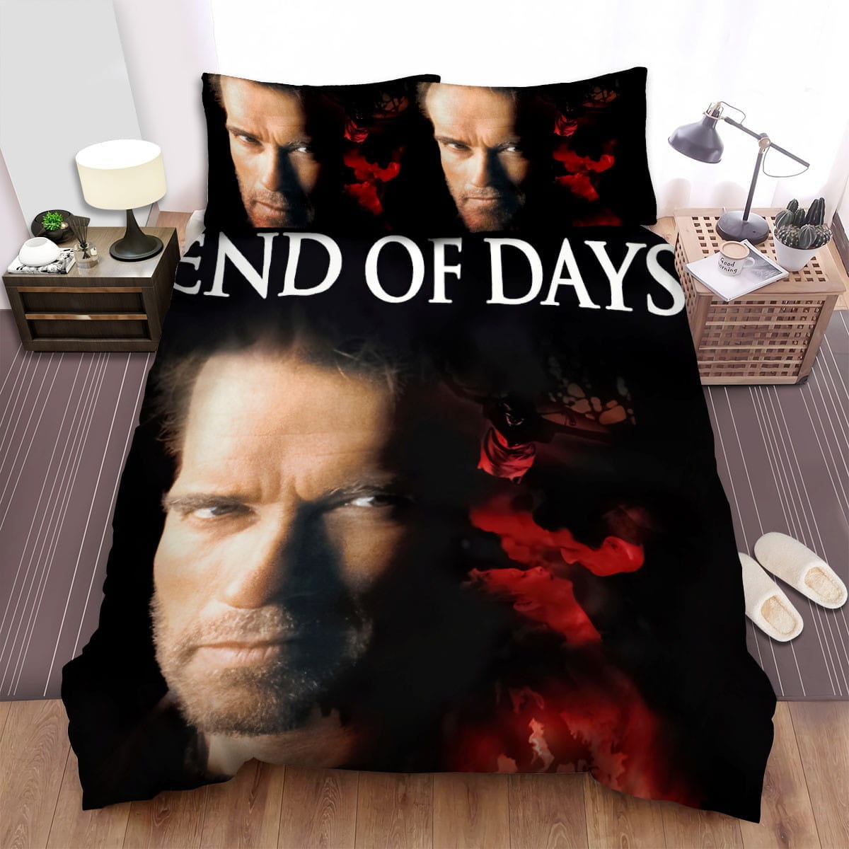 End Of Days Lead Actor Bedding Set, Gift For Christmas, Birthday, Thanksgiving