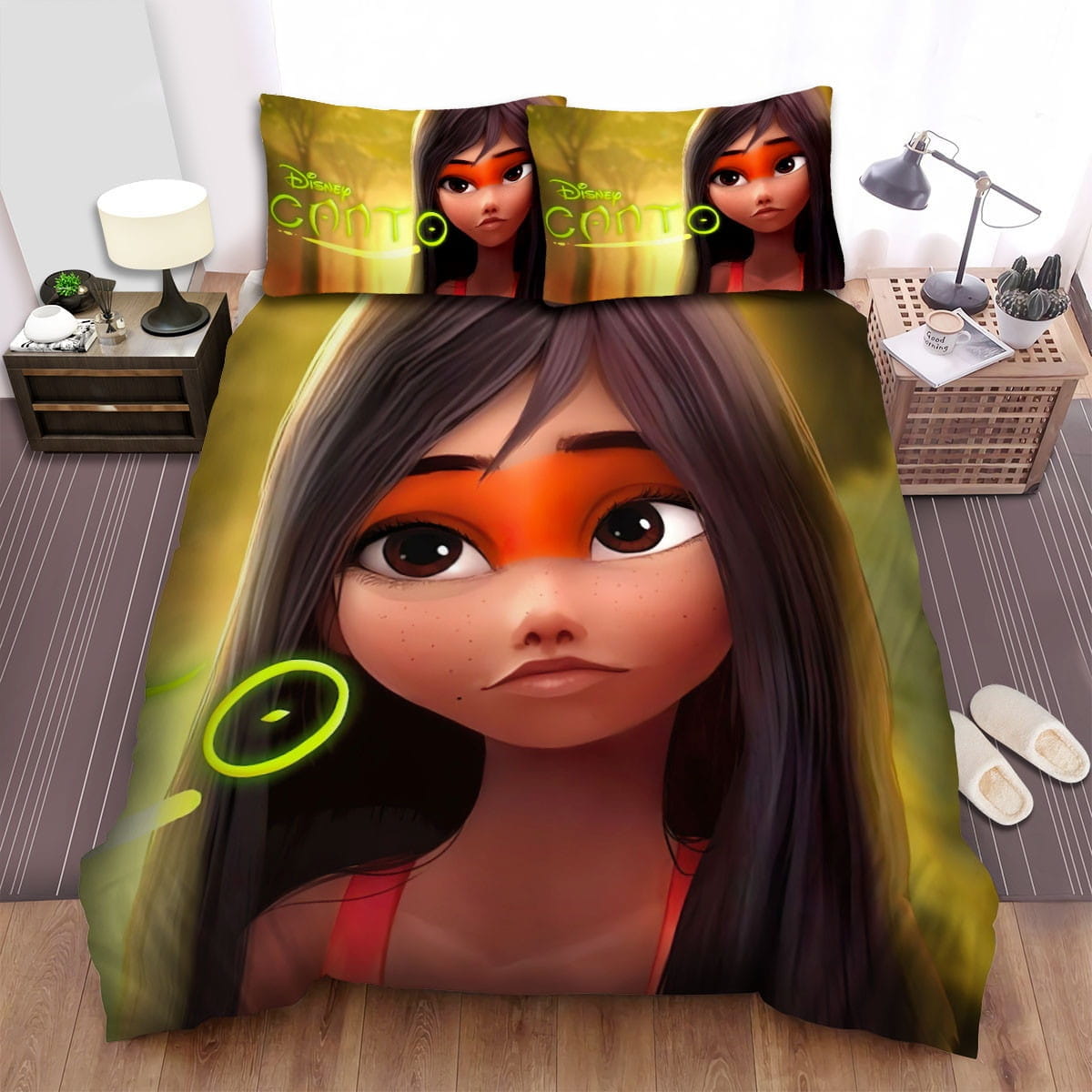 Encanto Movie Art 5 Bedding Sets Duvet Cover, Flatsheet, Pillowcase For Your Lover