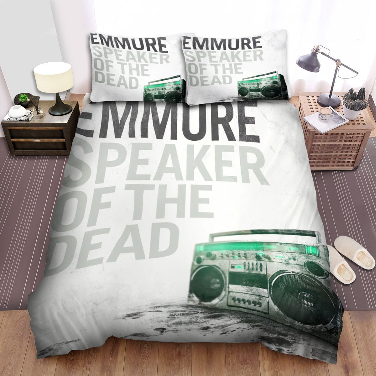 Emmure Speaker Of The Dead Bedding Sets Duvet Cover, Flatsheet, Pillowcase For Your Lover