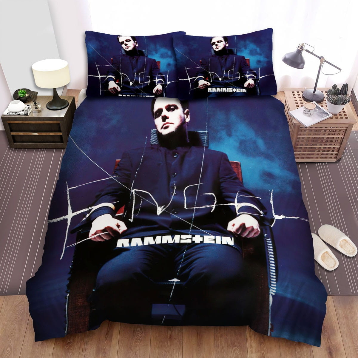 Engel Rammstein Bedding Sets, Flatsheet Gift For Christmas, Thanksgiving, Halloween