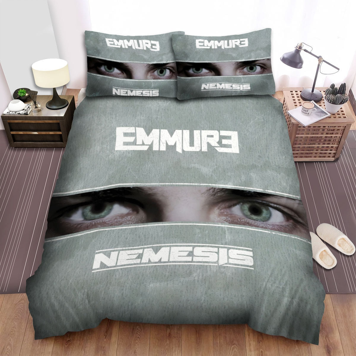 Emmure Nemesis Decorative Bedding Sets with Duvet Cover, Flatsheet, Pillowcases