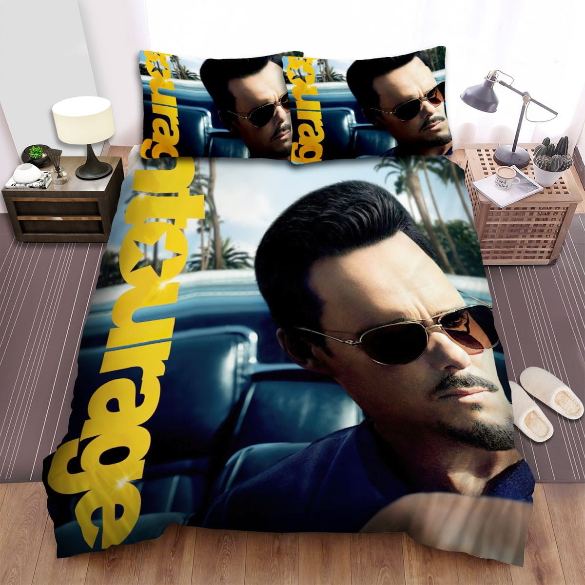 Entourage The Brother Bedding Sets, Flatsheet Gift For Christmas, Thanksgiving, Halloween