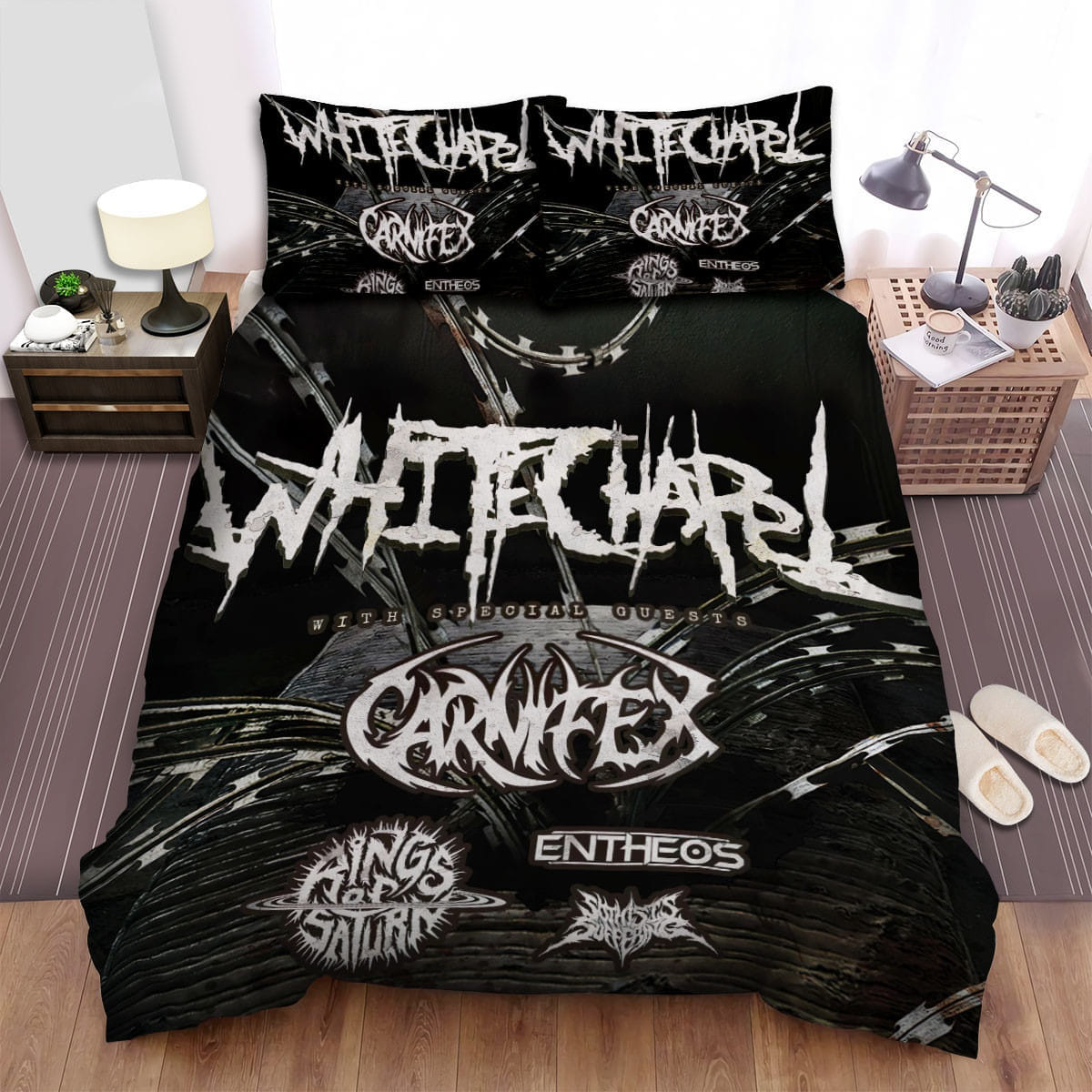 Entheos Whitechapel Bedding Sets, Flatsheet Gift For Wife, Husband, Besties