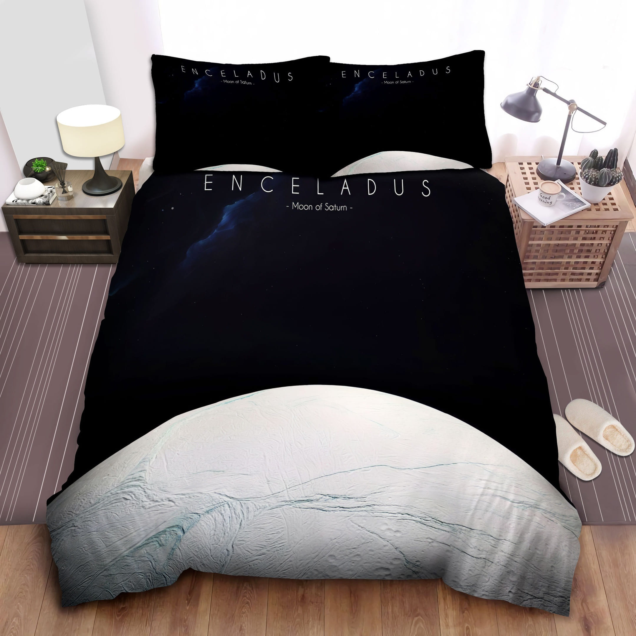 Enceladus Bedding Sets Duvet Cover, Flatsheet, Pillowcases For Every Bedroom
