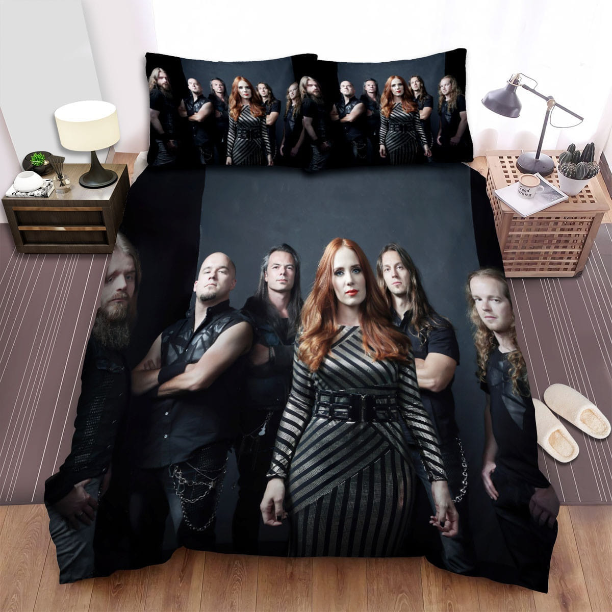 Epica Dark Color Bedding Sets, Flatsheet Gift For Christmas, Thanksgiving, Halloween