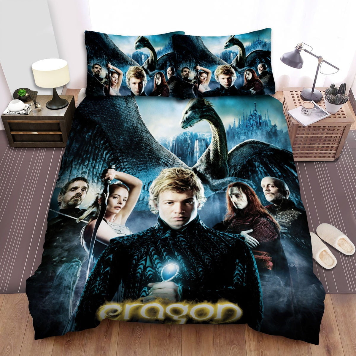 Eragon Movie Poster 1 Bedding Sets, Flatsheet Gift For Wife, Husband, Besties