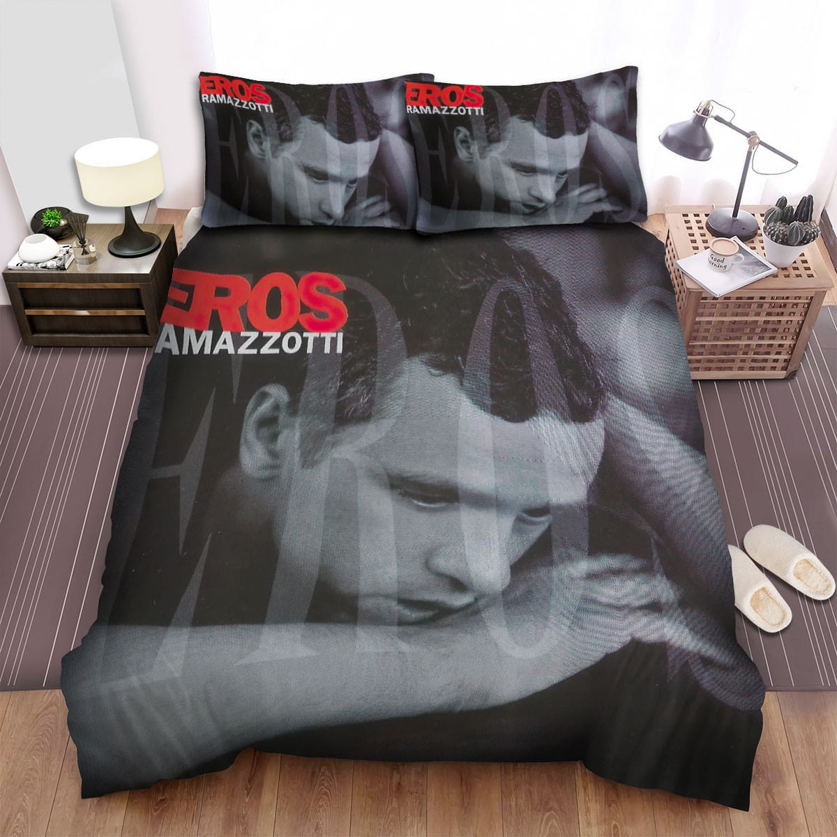 Eros Ramazzotti Er9s Bedding Sets Duvet Cover, Flatsheet, Pillowcase For Your Lover