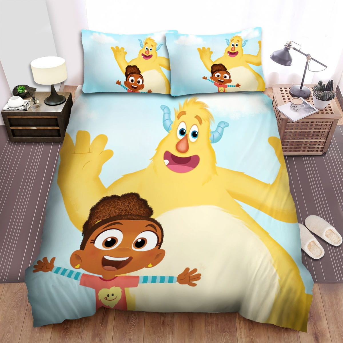 Esme & Roy Poster Bedding Sets, Flatsheet Gift For Wife, Husband, Besties