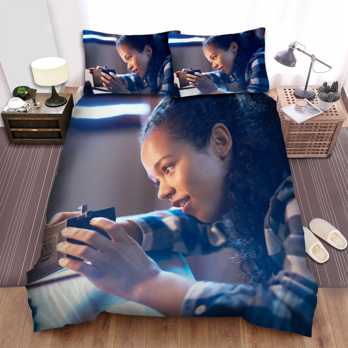 Escape Room (I) Curious Bedding Sets Duvet Cover, Flatsheet, Pillowcase For Your Lover