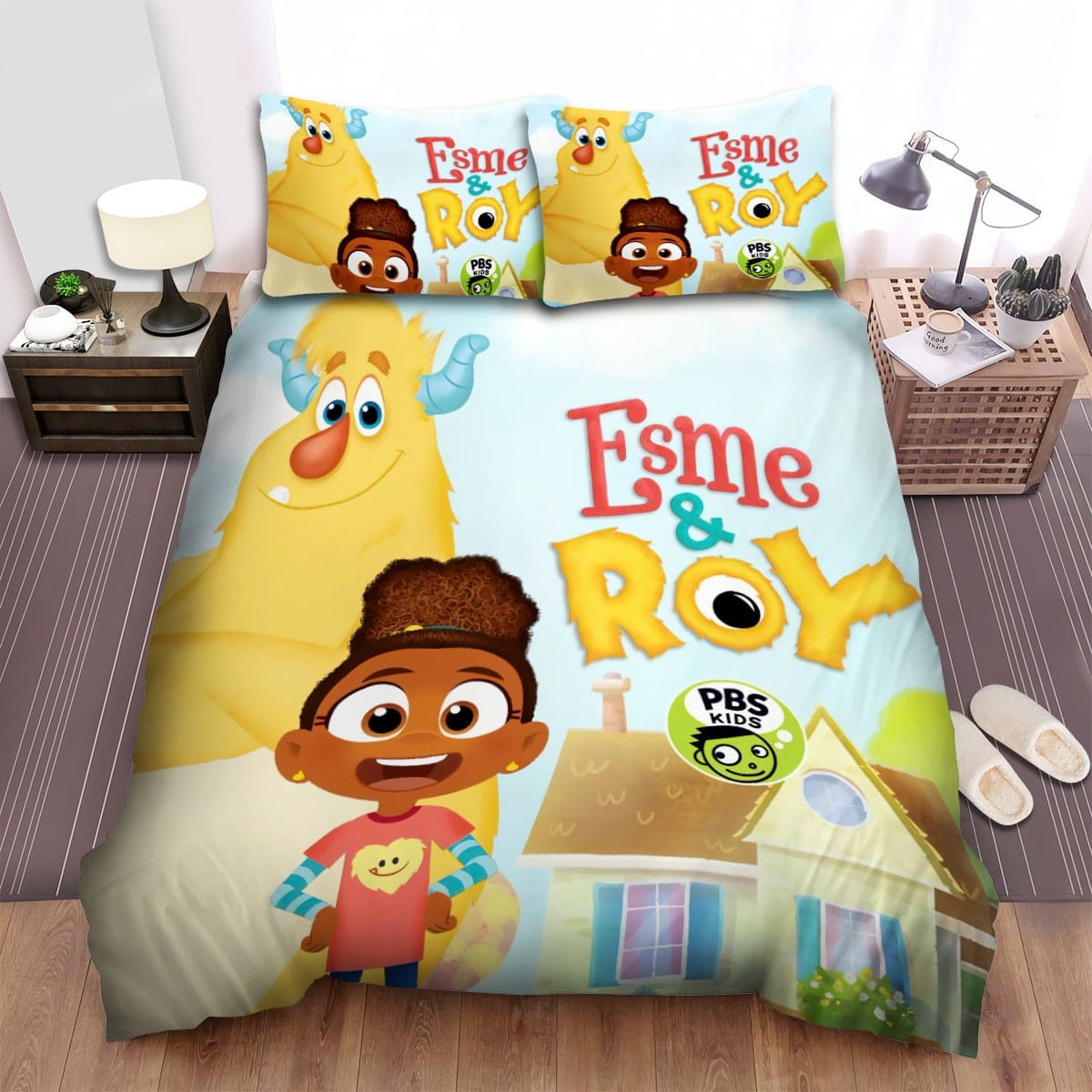 Esme & Roy Season 2 Bedding Sets, Flatsheet Gift For Christmas, Thanksgiving, Halloween