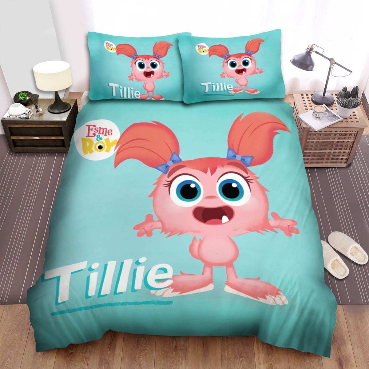 Esme & Roy Tillie Decorative Bedding Sets with Duvet Cover, Flatsheet, Pillowcases