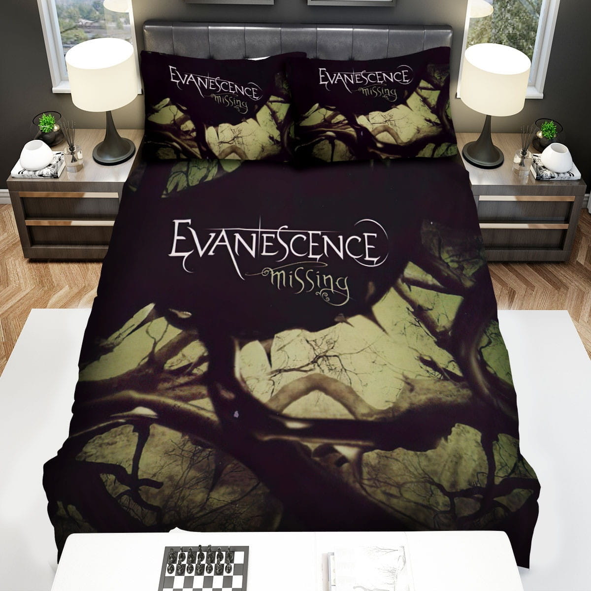Evanescence Cover Missing Bedding Set, Gift For Christmas, Birthday, Thanksgiving