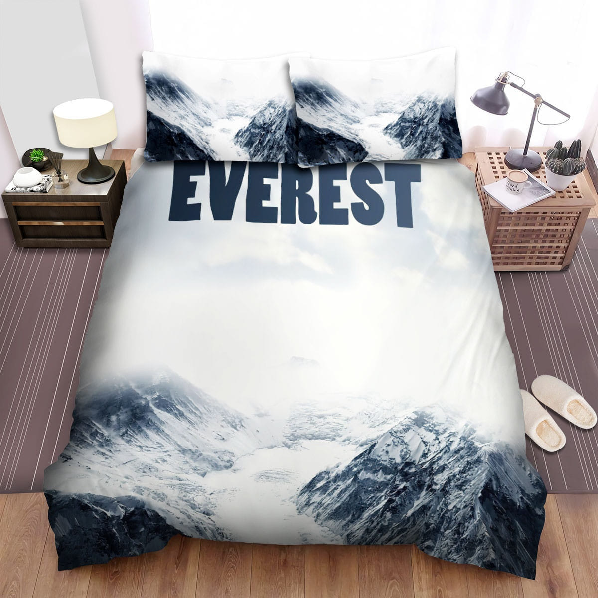 Everest Movie Poster 4 Bedding Set, Gift For Christmas, Birthday, Thanksgiving