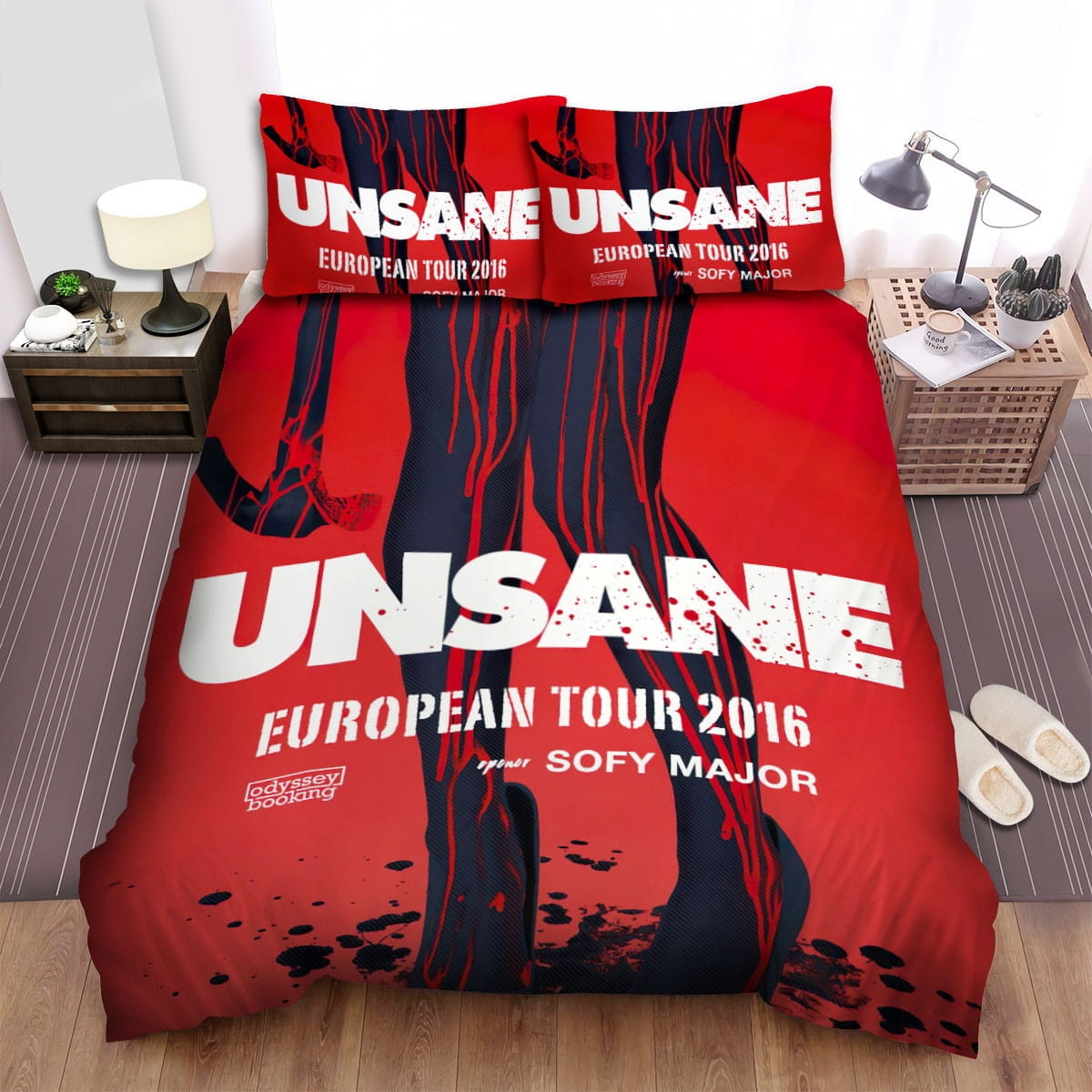 European Tour 2016 Unsane Bedding Sets Duvet Cover, Flatsheet, Pillowcases For Every Bedroom
