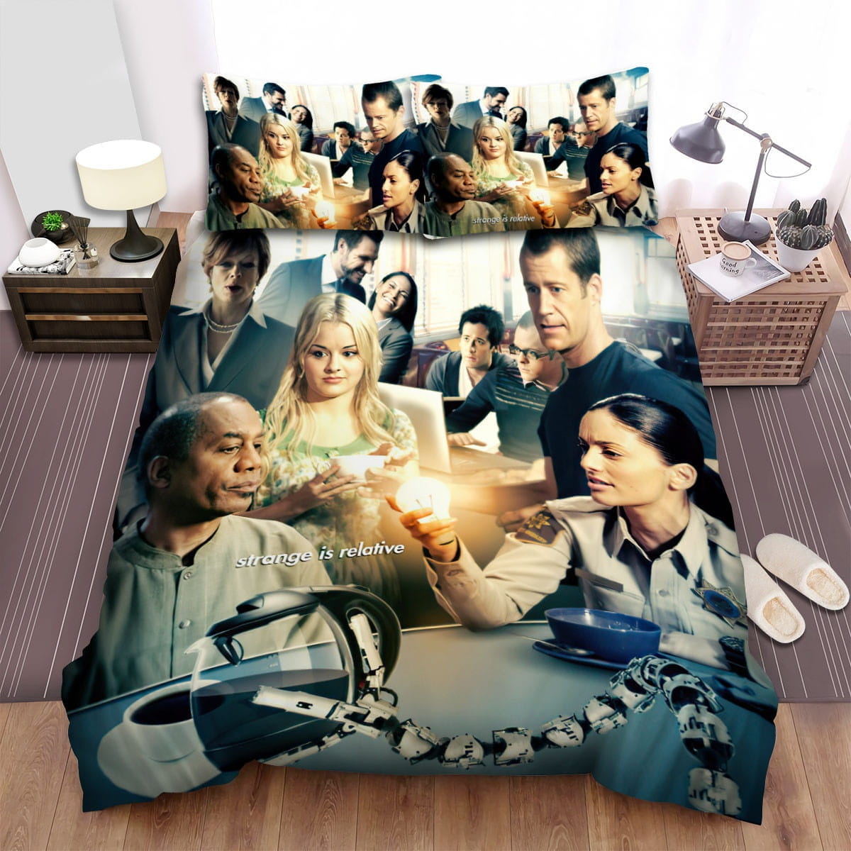 Eureka Movie Poster 4 Bedding Set, Gift For Christmas, Birthday, Thanksgiving