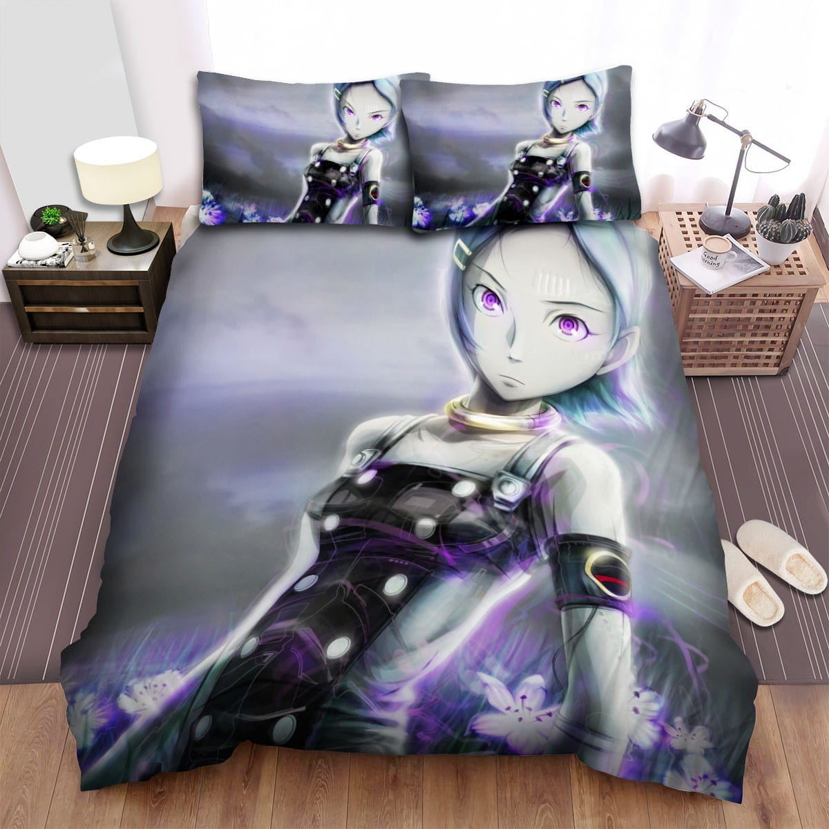 Eureka Seven Anime Eureka Bedding Sets, Flatsheet Gift For Wife, Husband, Besties