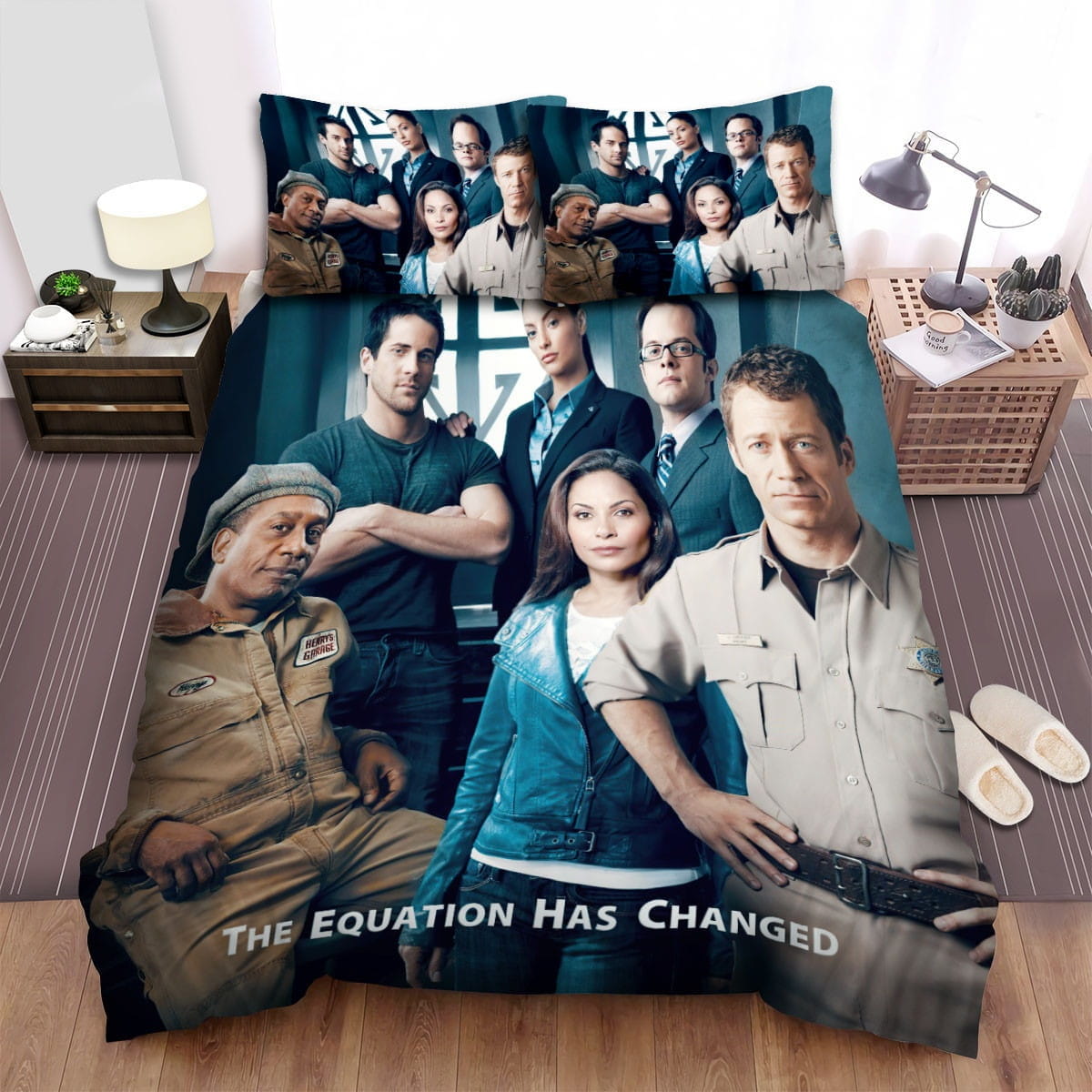 Eureka Movie Poster 6 Bedding Sets, Flatsheet Gift For Christmas, Thanksgiving, Halloween