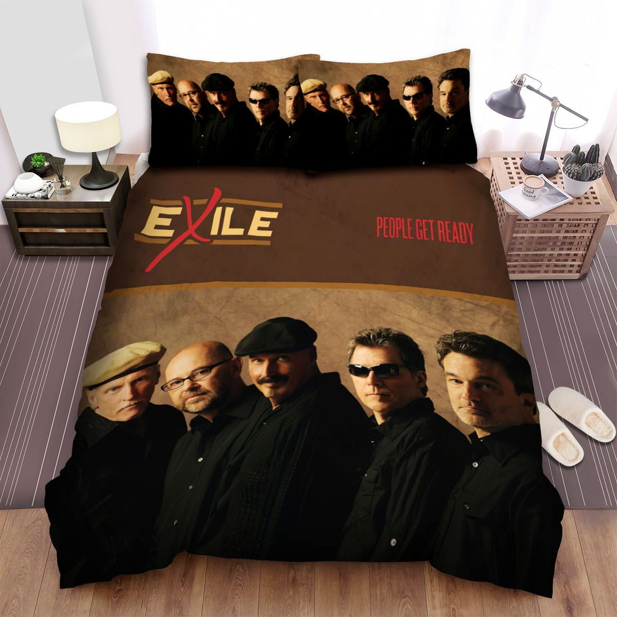 Exile People Get Ready Bedding Sets Duvet Cover, Flatsheet, Pillowcases For Every Bedroom