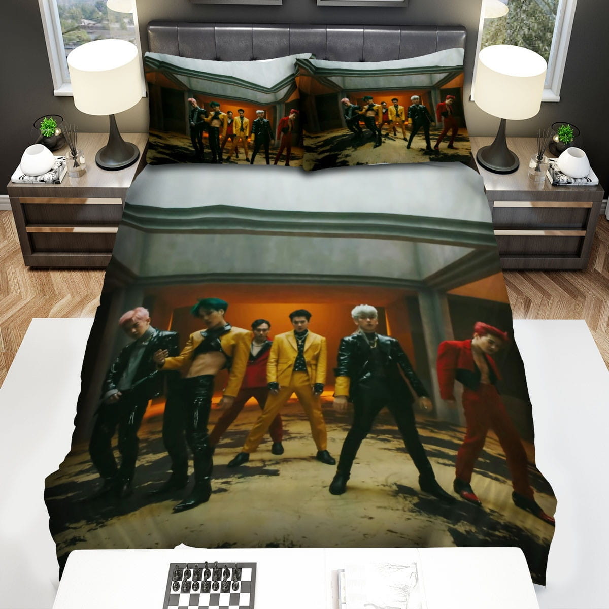 Exo Bedding Sets, Flatsheet Gift For Christmas, Thanksgiving, Halloween