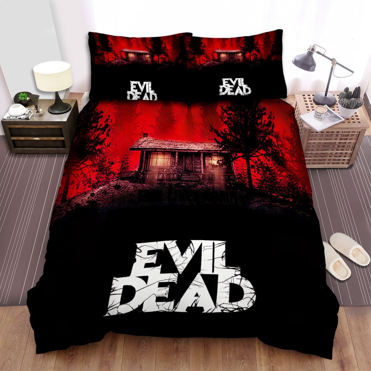 Evil Dead Home Bedding Set, Gift For Christmas, Birthday, Thanksgiving