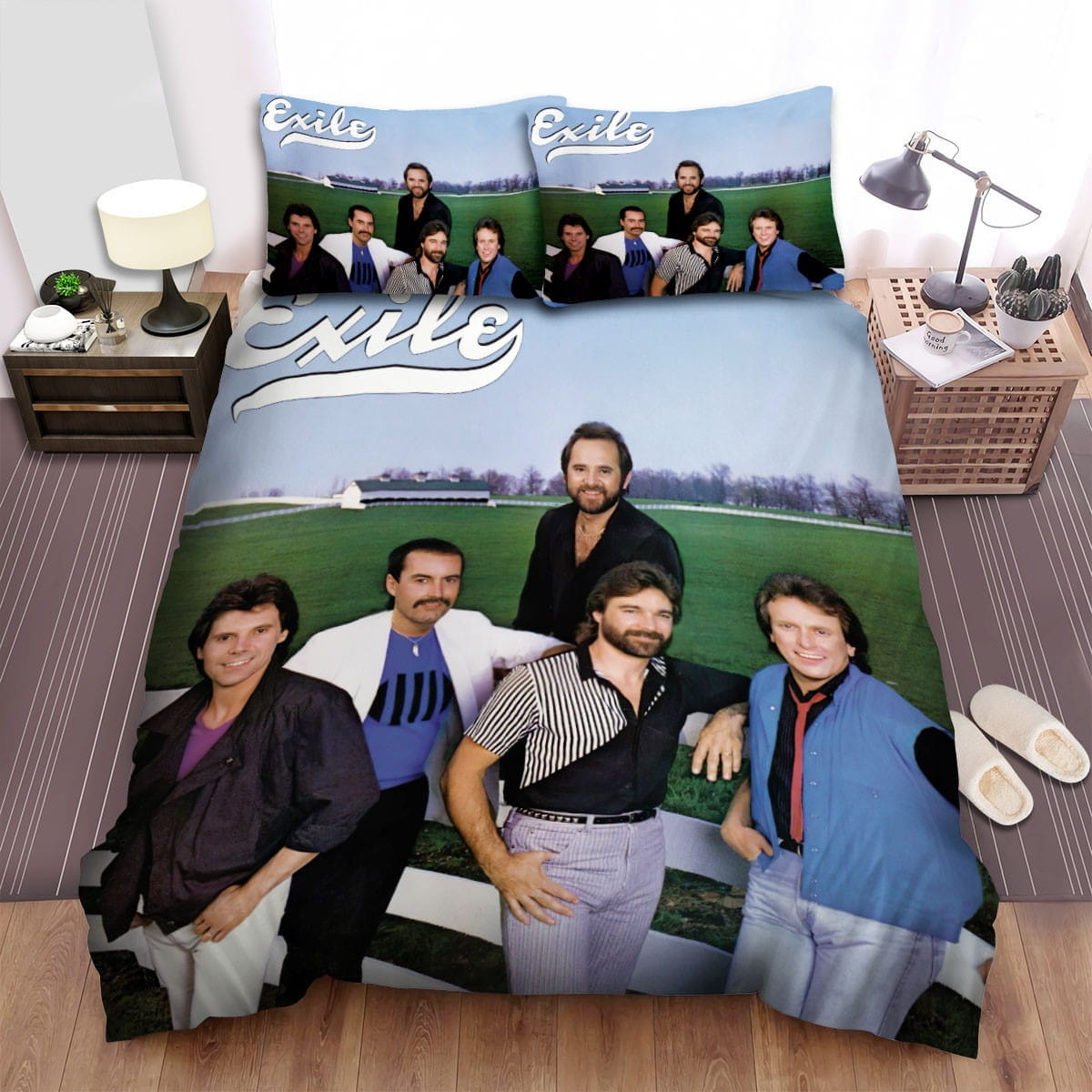 Exile Kentucky Hearts Bedding Sets Duvet Cover, Flatsheet, Pillowcase For Your Lover