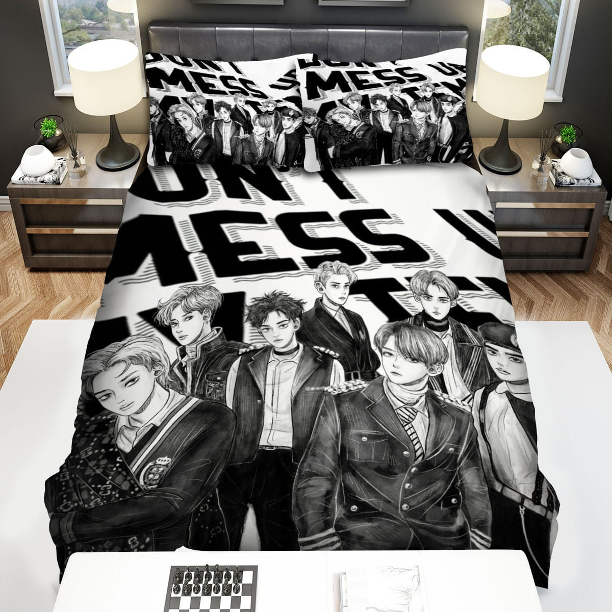Exo Dont Mess Up My Tempo Bedding Sets Duvet Cover, Flatsheet, Pillowcases For Every Bedroom