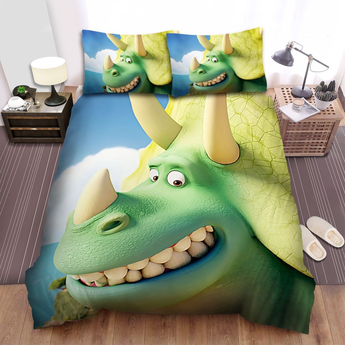 Extinct Green Rhino Bedding Sets Duvet Cover, Flatsheet, Pillowcases Perfect Gift For Fans