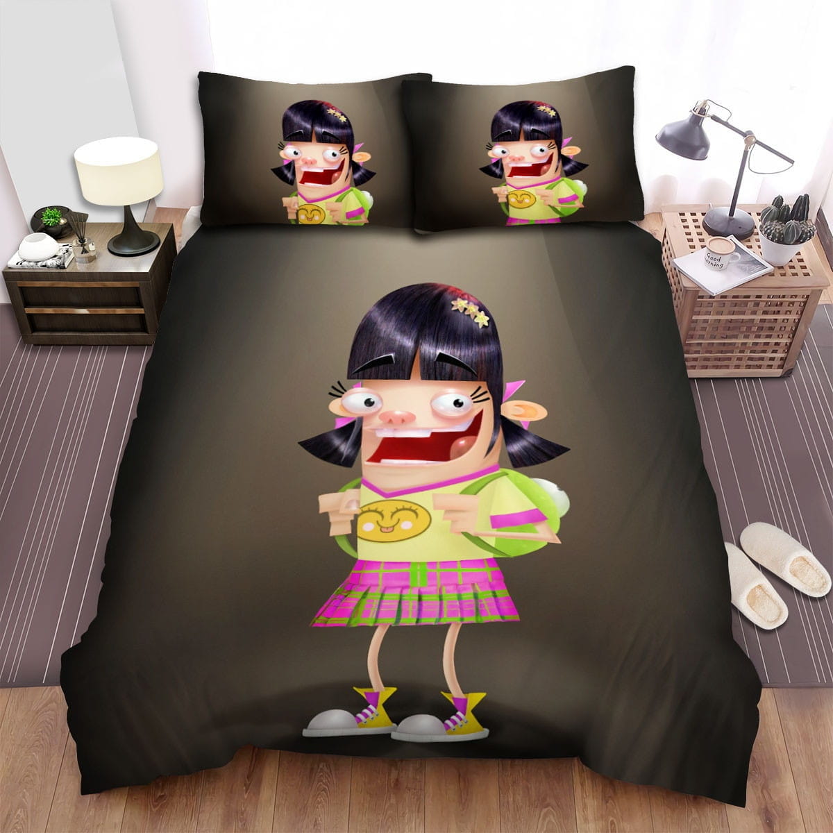 Fanboy & Chum Chum Yo Bedding Sets Duvet Cover, Flatsheet, Pillowcases Perfect Gift For Fans