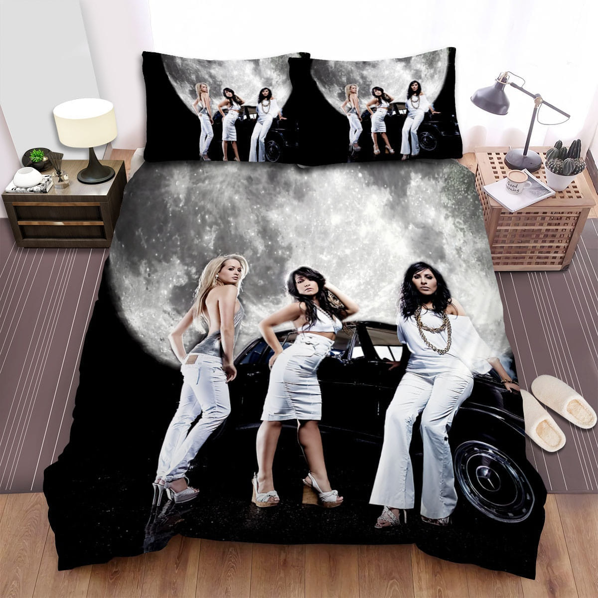 Fan Art Monrose Decorative Bedding Sets with Duvet Cover, Flatsheet, Pillowcases
