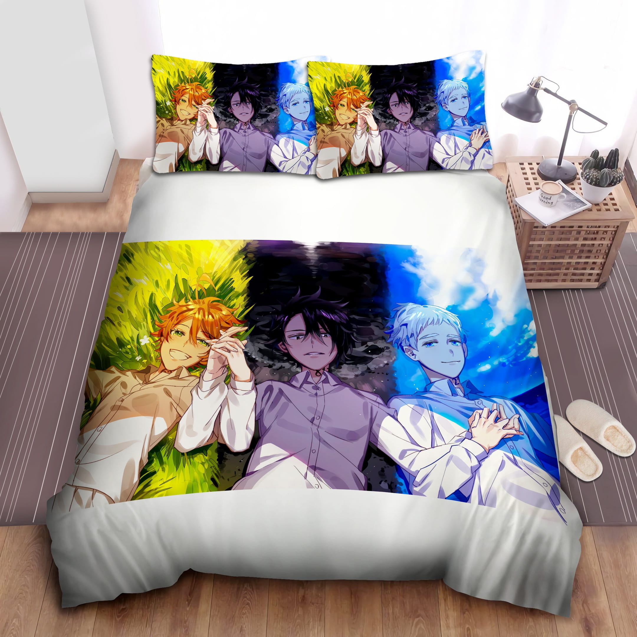 Fanart Of The Anime Bedding Sets, Flatsheet Gift For Christmas, Thanksgiving, Halloween