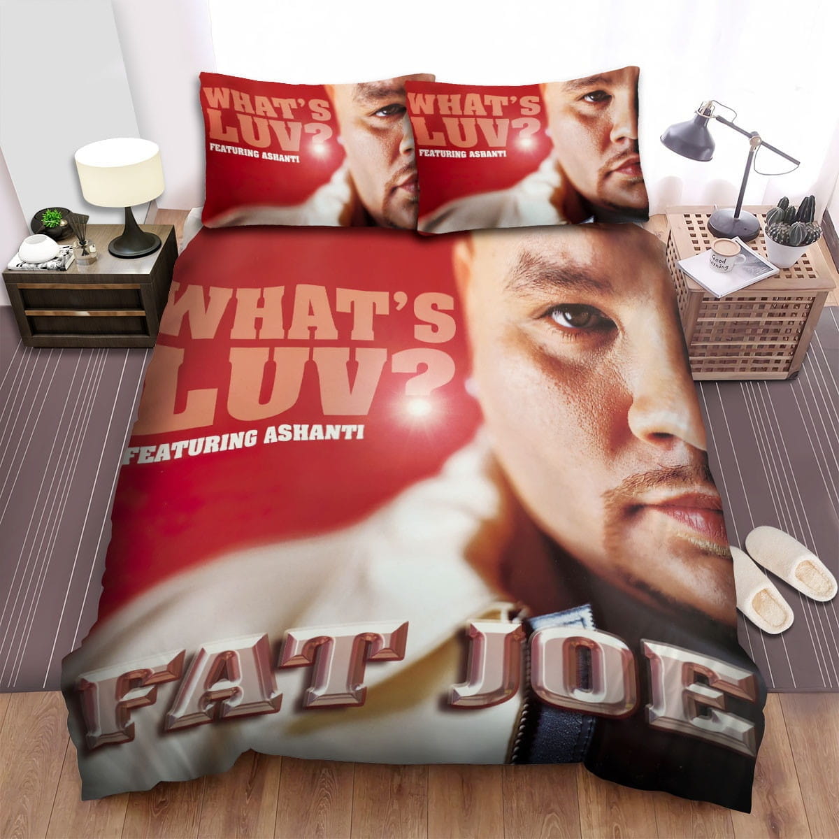 Fat Joe Whats Luv Bedding Sets Duvet Cover, Flatsheet, Pillowcases Perfect Gift For Fans