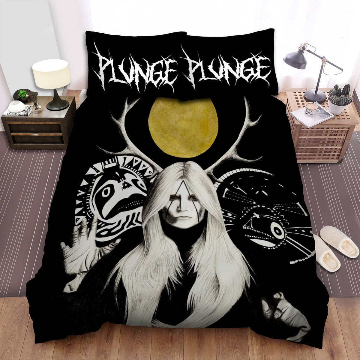 Fever Ray The Moon Bedding Sets, Flatsheet Gift For Christmas, Thanksgiving, Halloween