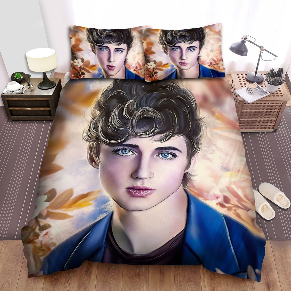 Fine Arts Troye Sivan Bedding Sets, Flatsheet Gift For Wife, Husband, Besties