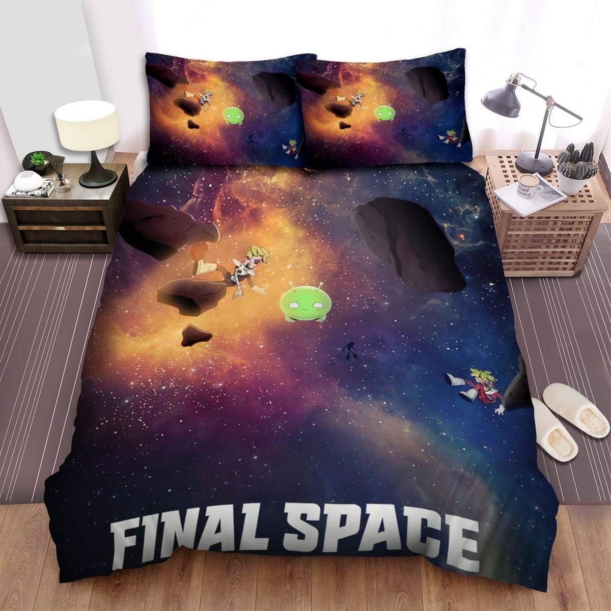 Final Space Movie Poster 7 Bedding Sets Duvet Cover, Flatsheet, Pillowcases Perfect Gift For Fans