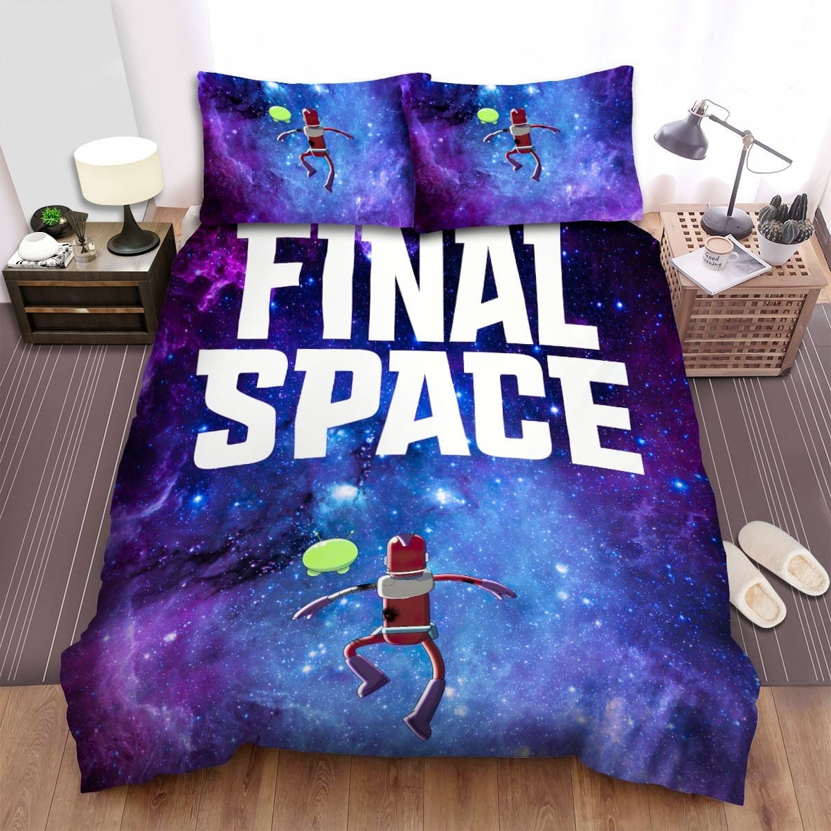 Final Space Movie Poster 5 Bedding Sets Duvet Cover, Flatsheet, Pillowcases For Every Bedroom