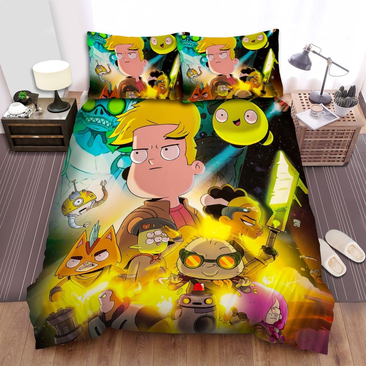 Final Space Movie Poster 2 Bedding Sets, Flatsheet Gift For Wife, Husband, Besties