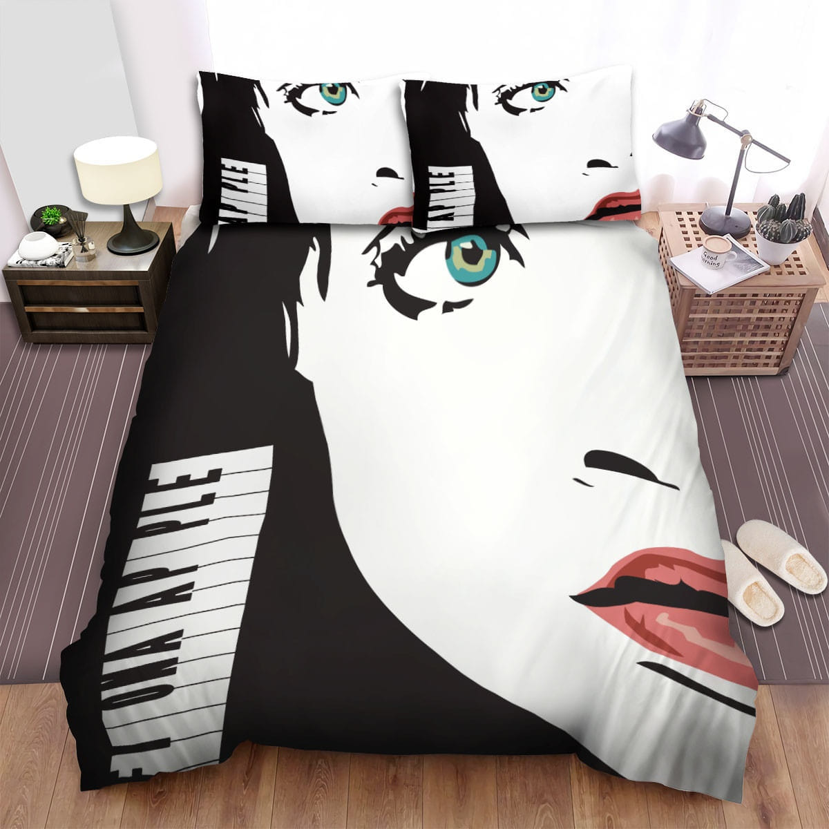Fiona Apple The Eyes Bedding Sets, Flatsheet Gift For Christmas, Thanksgiving, Halloween