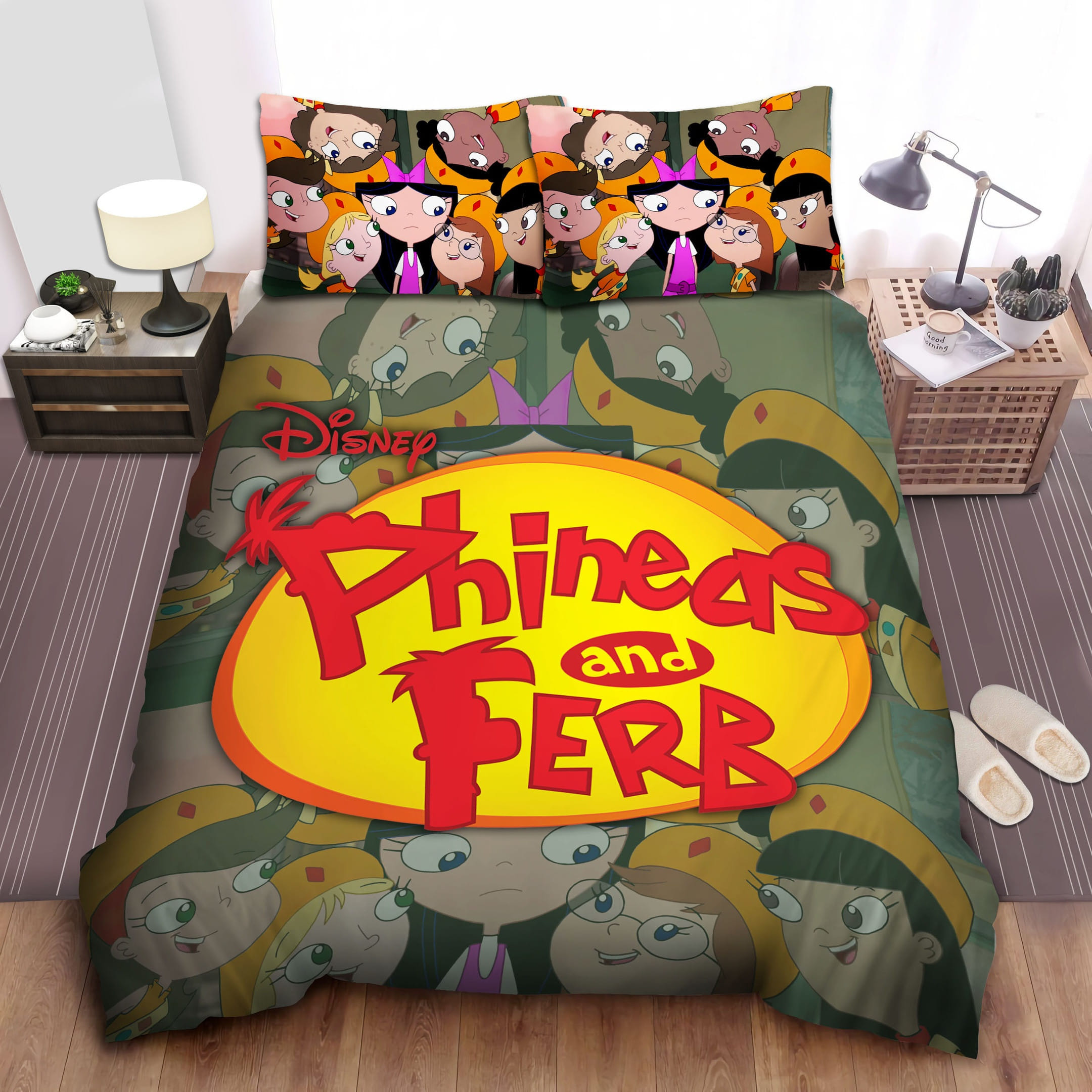 Fireside Girls Bedding Sets Duvet Cover, Flatsheet, Pillowcase For Your Lover