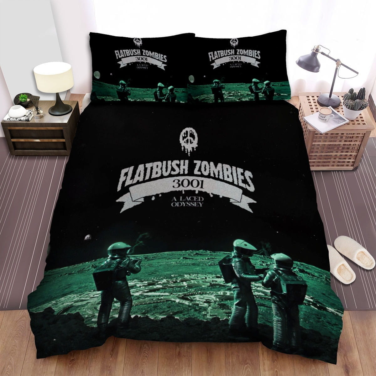 Flatbush Zombies Decorative Bedding Sets with Duvet Cover, Flatsheet, Pillowcases
