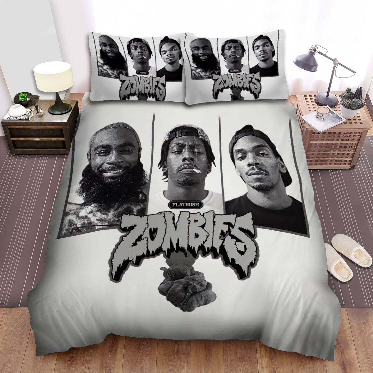 Flatbush Zombies Bedding Sets Duvet Cover, Flatsheet, Pillowcases For Every Bedroom