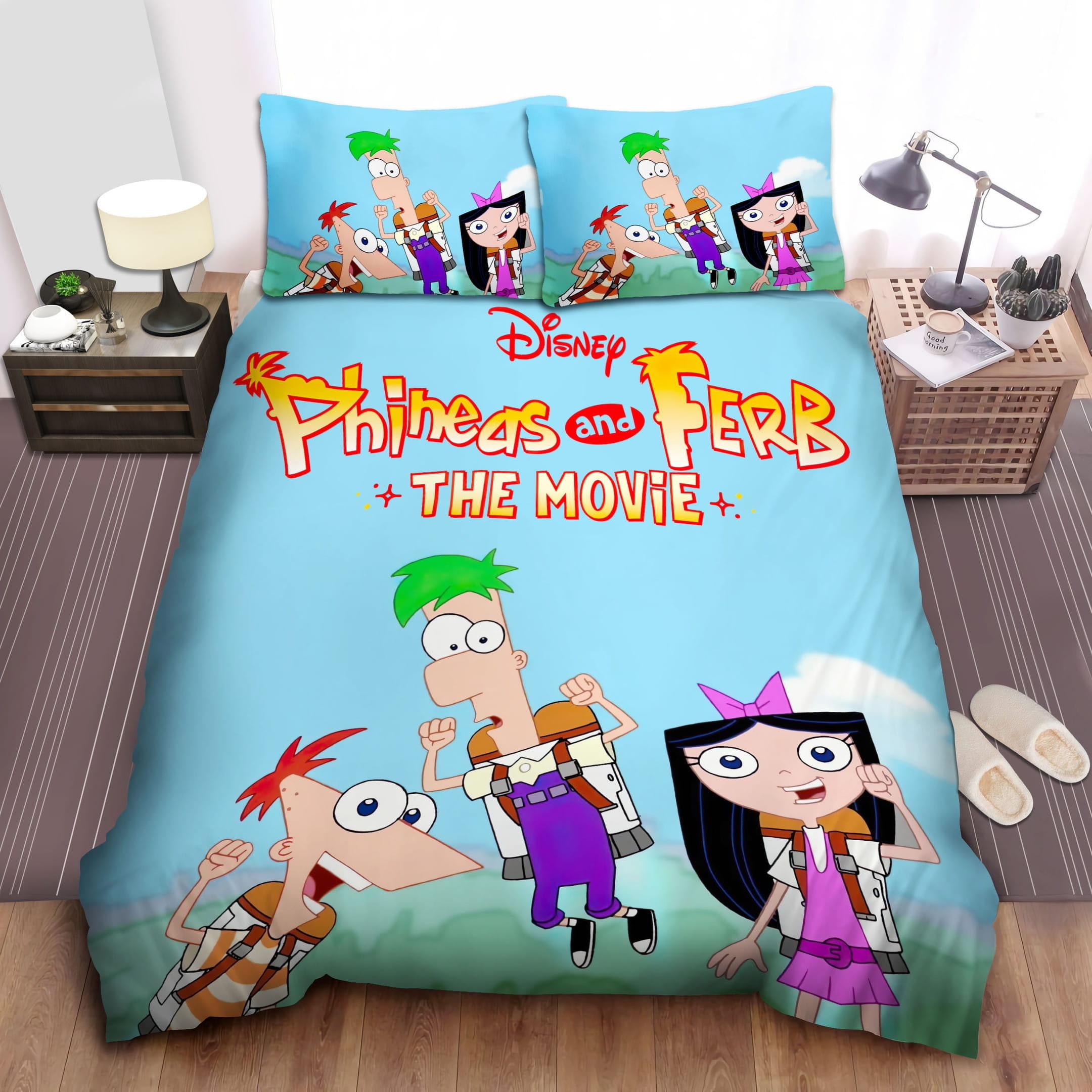Flying By Rocket Backpack Bedding Sets Duvet Cover, Flatsheet, Pillowcase For Your Lover