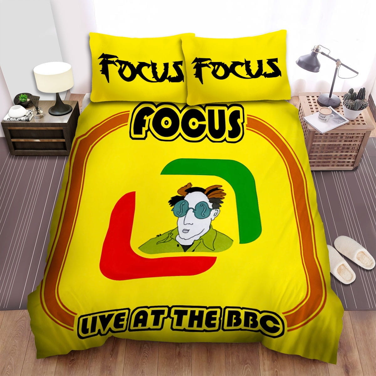 Focus Live At The Bbc Bedding Set, Gift For Christmas, Birthday, Thanksgiving