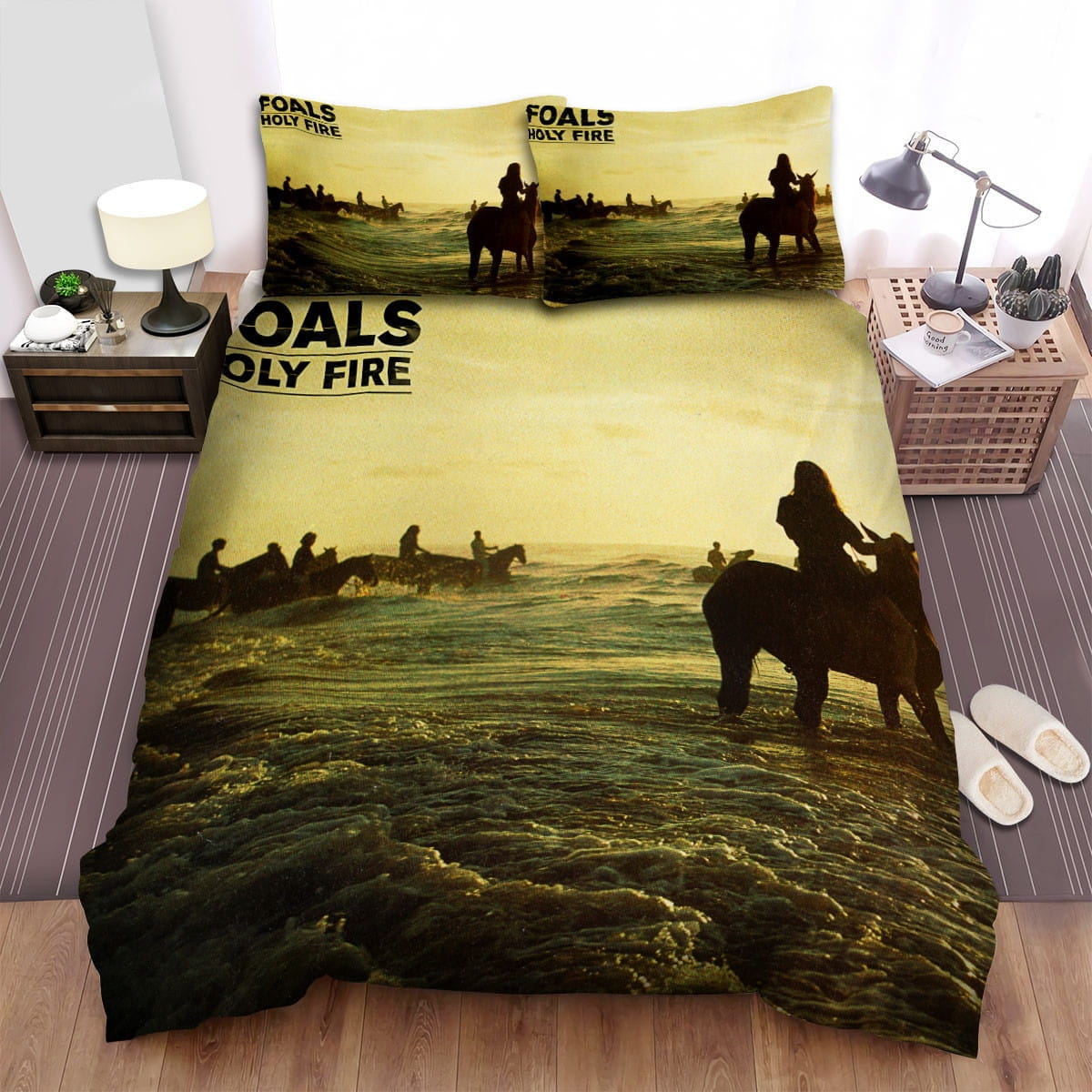 Foals Holy Fire Bedding Sets Duvet Cover, Flatsheet, Pillowcase For Your Lover