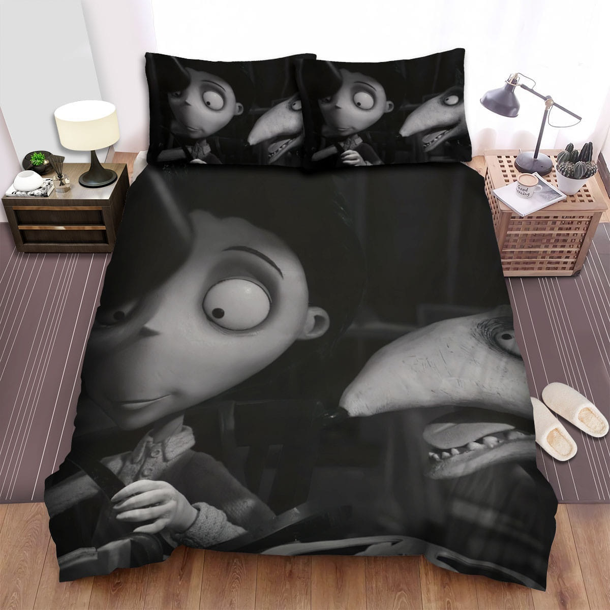 Frankenweenie Close Bedding Sets Duvet Cover, Flatsheet, Pillowcases For Every Bedroom