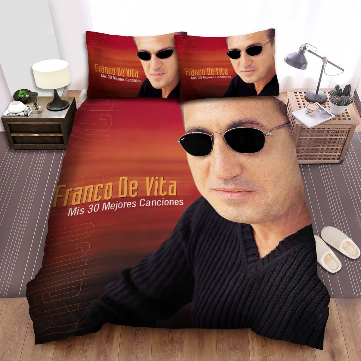 Franco De Vita Bedding Sets Duvet Cover, Flatsheet, Pillowcases Perfect Gift For Fans