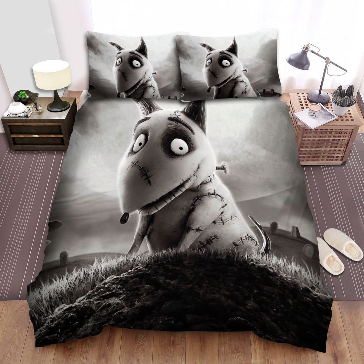 Frankenweenie Grave 2 Bedding Sets Duvet Cover, Flatsheet, Pillowcases Perfect Gift For Fans