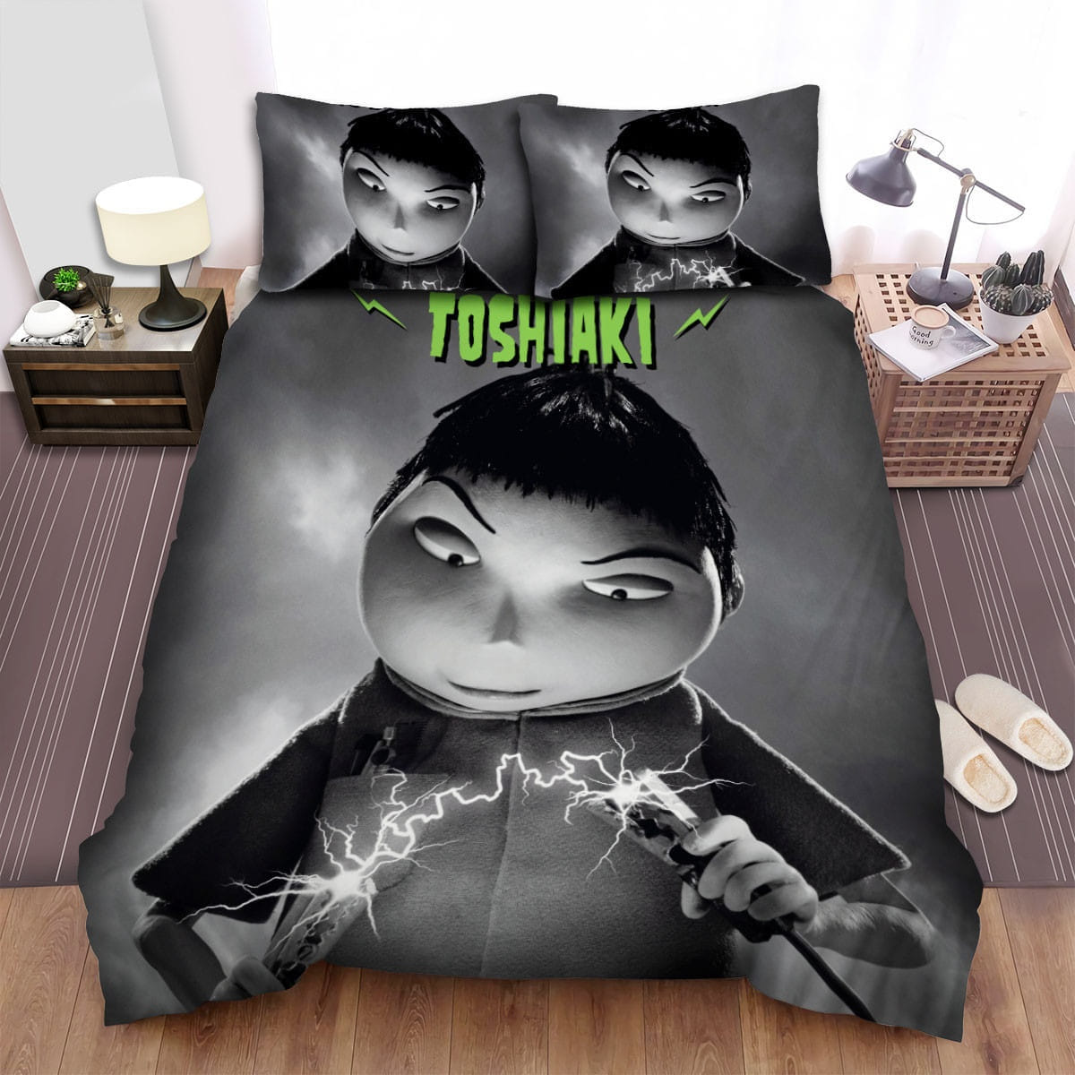 Frankenweenie Toshiaki Bedding Sets, Flatsheet Gift For Wife, Husband, Besties
