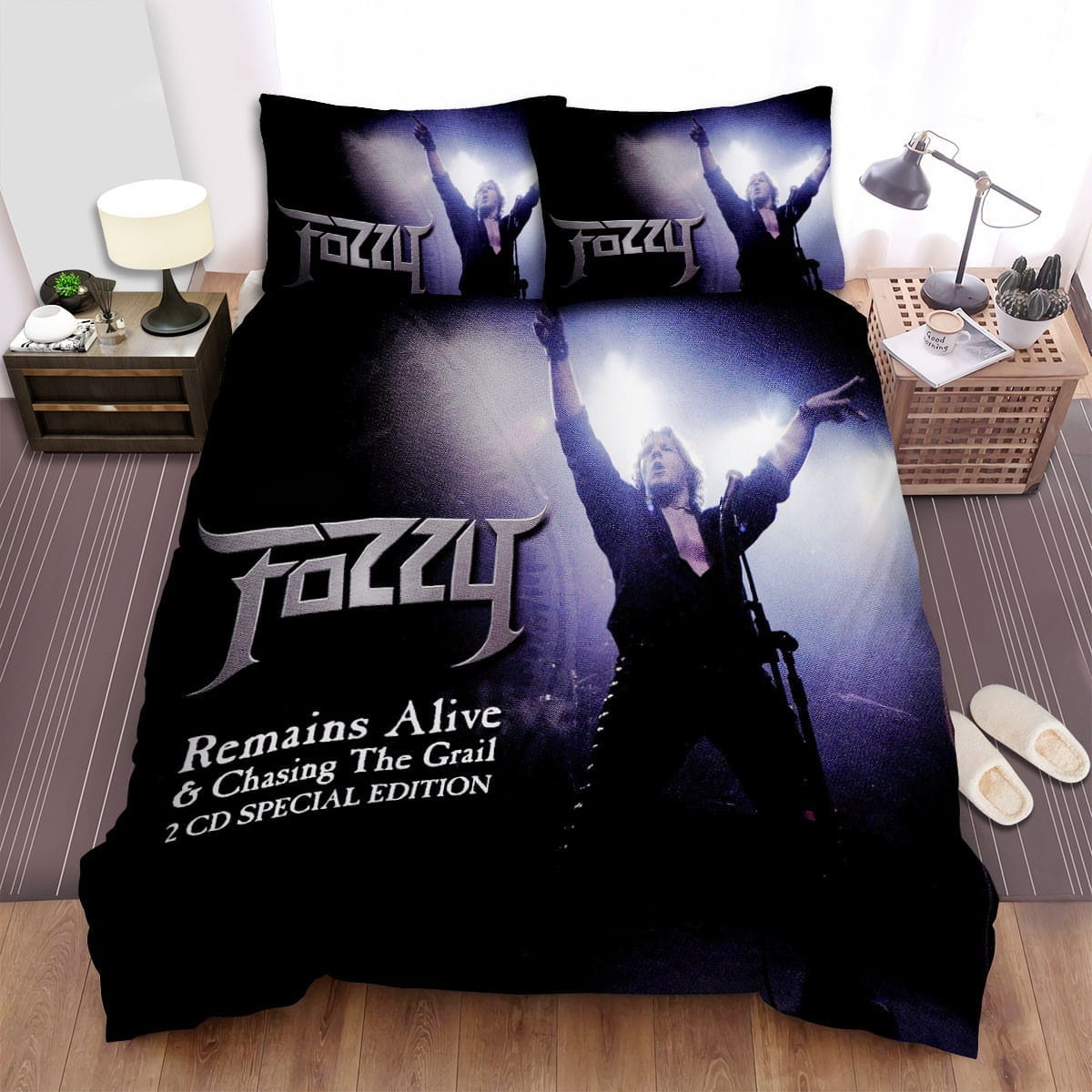 Fozzy Music Remains Alive Bedding Sets Duvet Cover, Flatsheet, Pillowcases For Every Bedroom